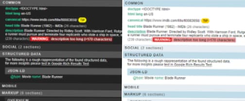meta seo inspector chrome plugin